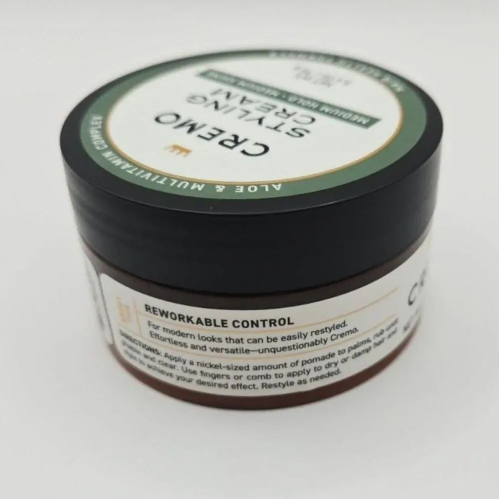 Cremo Styling Cream Medium Hold Medium Shine 3.4 oz / 96 g